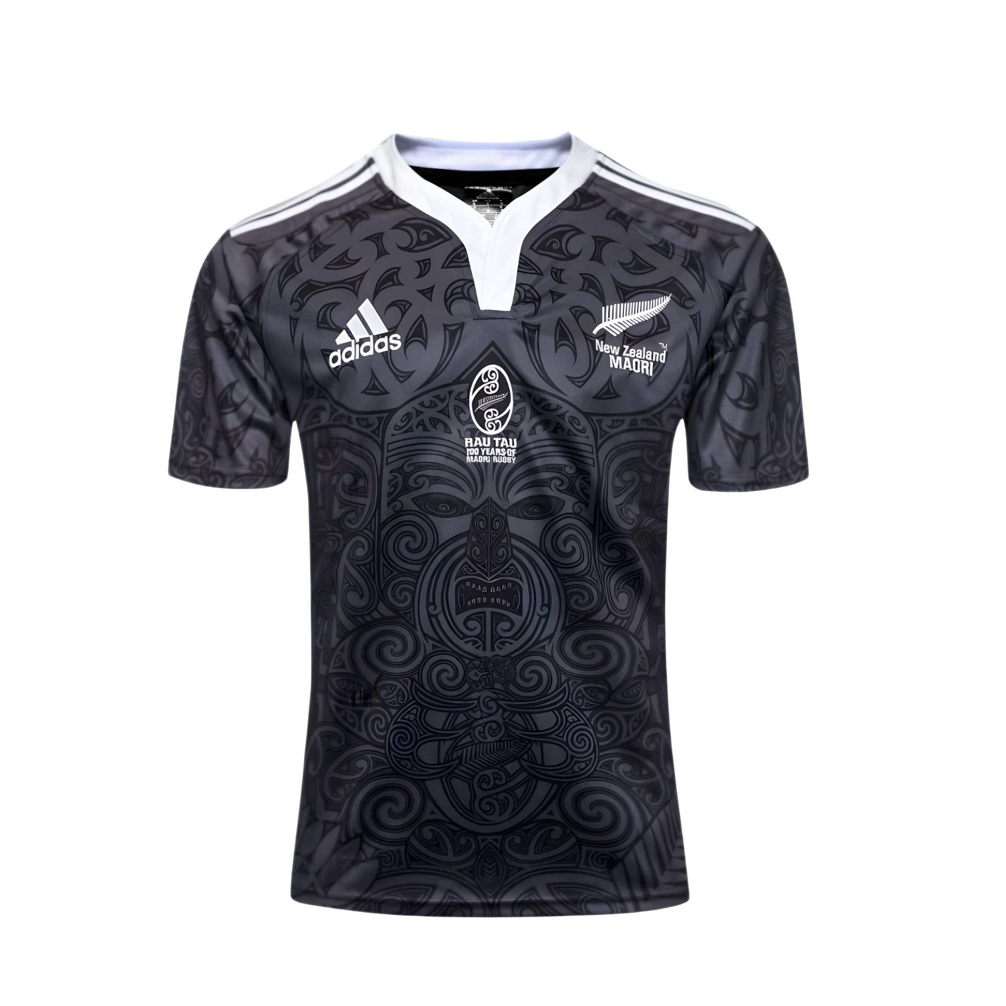 Maori All Blacks 100th Anniversary RAU TAU Home Jersey