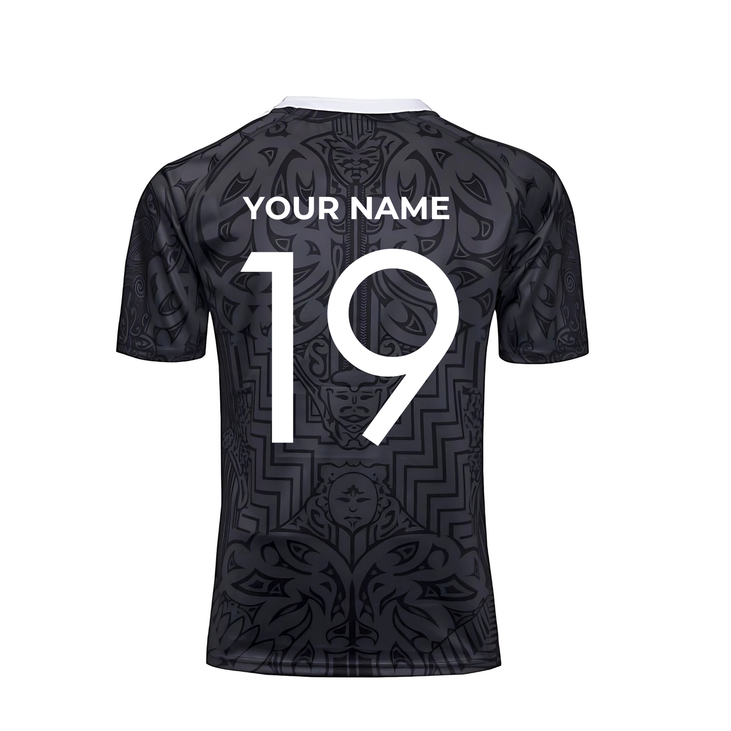 Maori All Blacks 100th Anniversary RAU TAU Home Jersey
