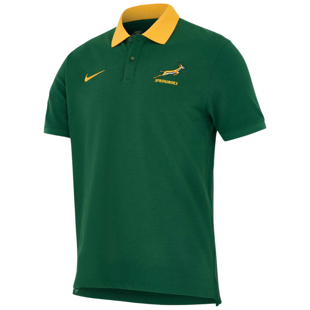 Springboks Men's Piqué Polo Gorge Green