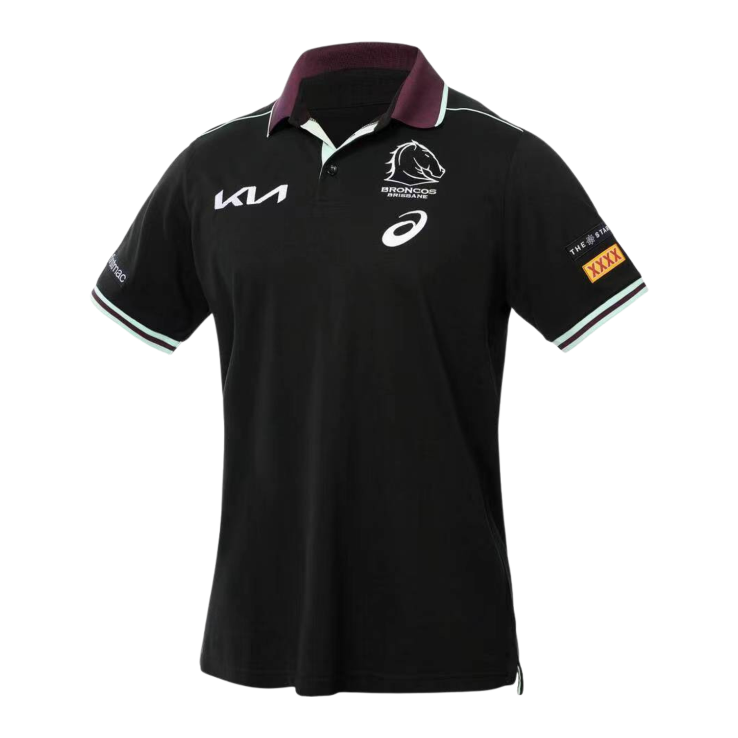 NRL Mens 2025 Broncos Training Polo