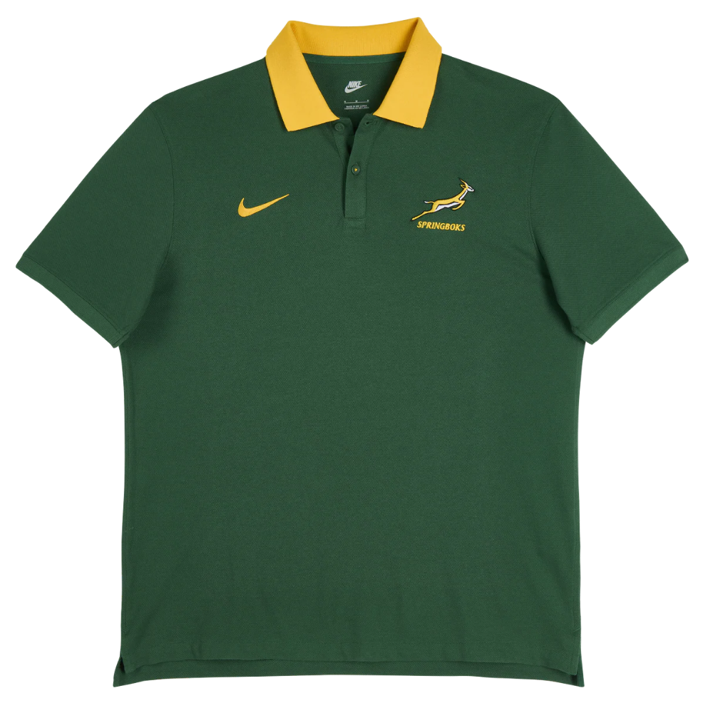 Springboks Men's Piqué Polo Gorge Green