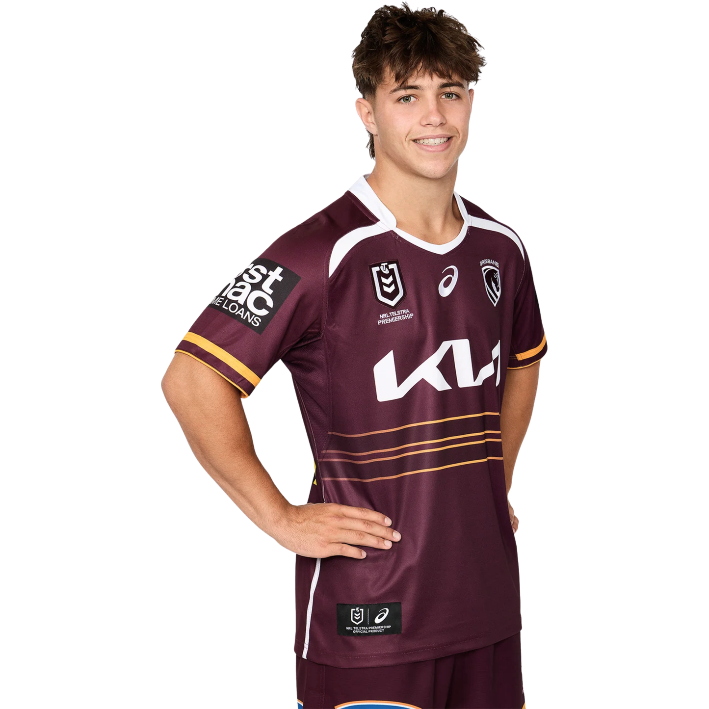 Brisbane Broncos Mens 2026 Home Jersey