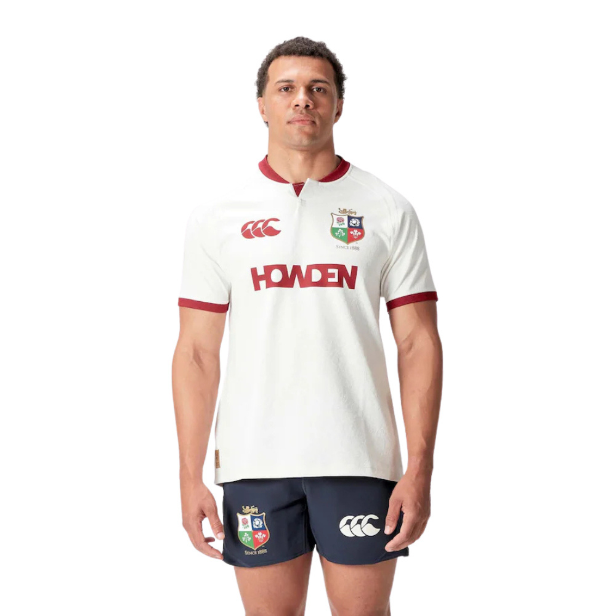 Mens Training Shirt British and Irish Lions Off White 2025 !
